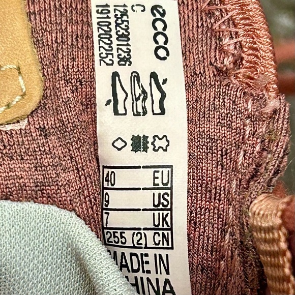 ECCO Golf Biom Hybrid Leather Sneakers | Size 9 US / 40 EU | Rose Pink - Picture 10 of 10